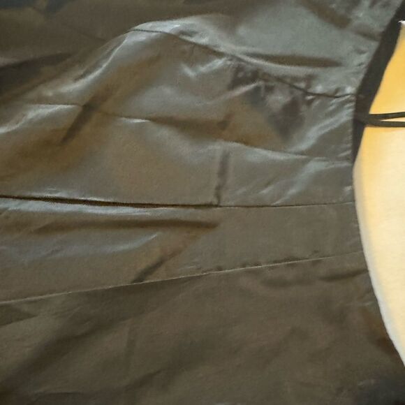 VTG Scott McClintock Woman 16 Shiny Black Y2K  W Maxi Skirt  Goth, Whimsy‎ Goth - Picture 4 of 7